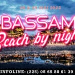 Bassam Beach By Night